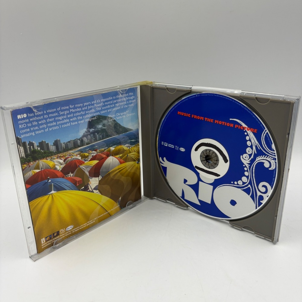 Interscope Rio Soundtrack CD Kids Ex-Library - Picture 3 of 7